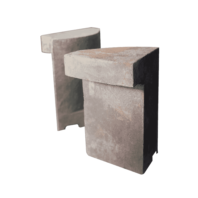 Függőleges tengelyű ütődaráló magas krómtartalmú perifériás védőlemez