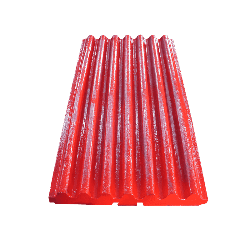 Pofadaráló magas mangán acél mozgatható pofalemez